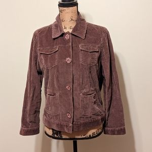 J Jill Corduroy Jacket Reposh Small